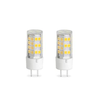 35-Watt Equivalent T4 Dimmable Bi-Pin (GY6.35) LED Light Bulb Soft White Light (2-Pack)