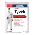 TRIMACO DuPont Tyvek XL No Elastic Disposable Coverall 14113/12HD