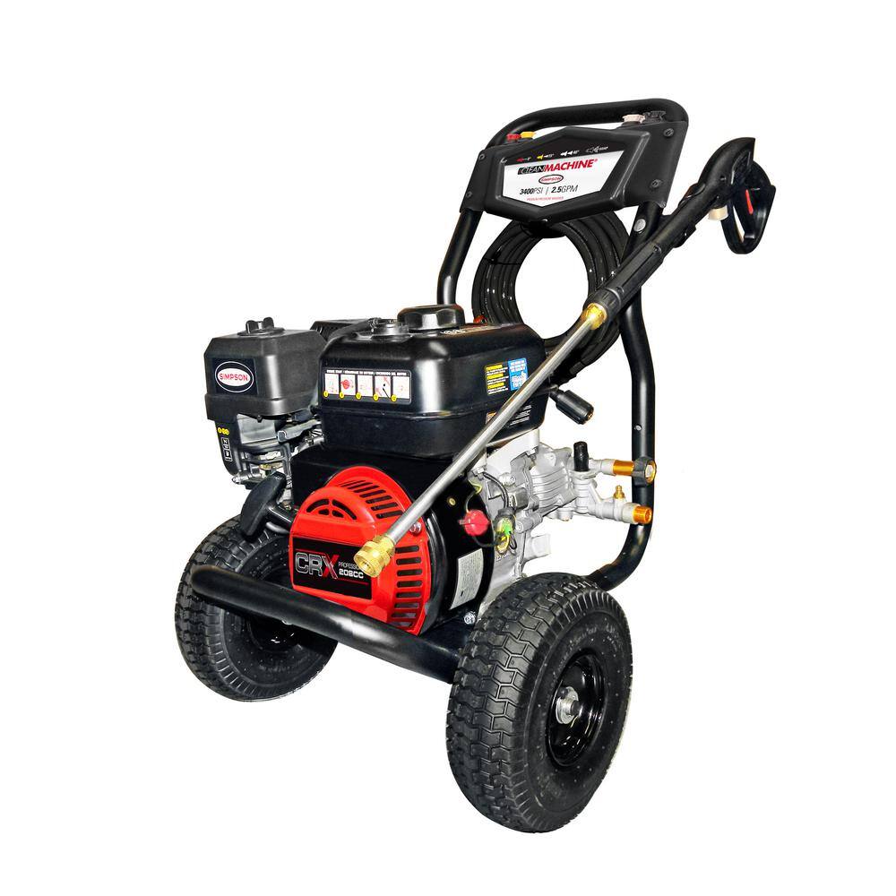 SIMPSON Clean Machine 3400 PSI 2.5 GPM 