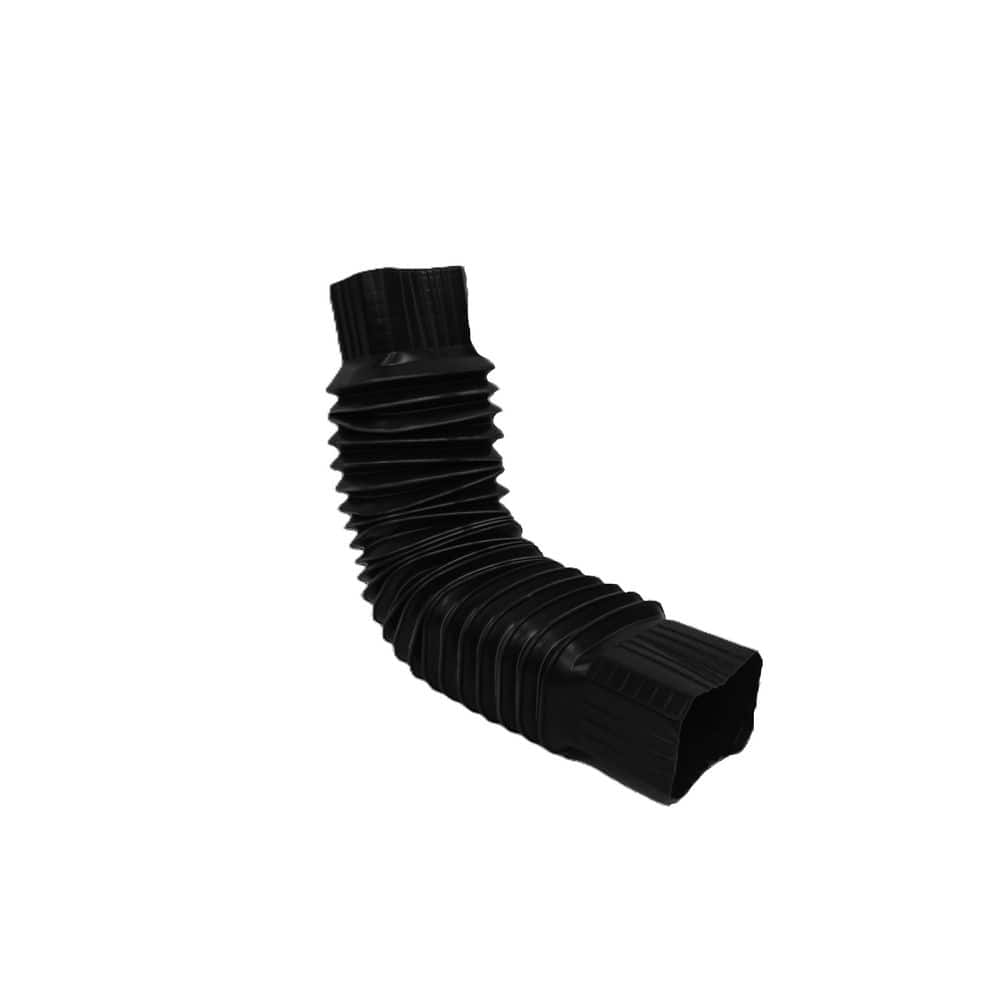 2 in. x 3 in. Black Flexible Elbow Vinyl price history on PriceWatchPro