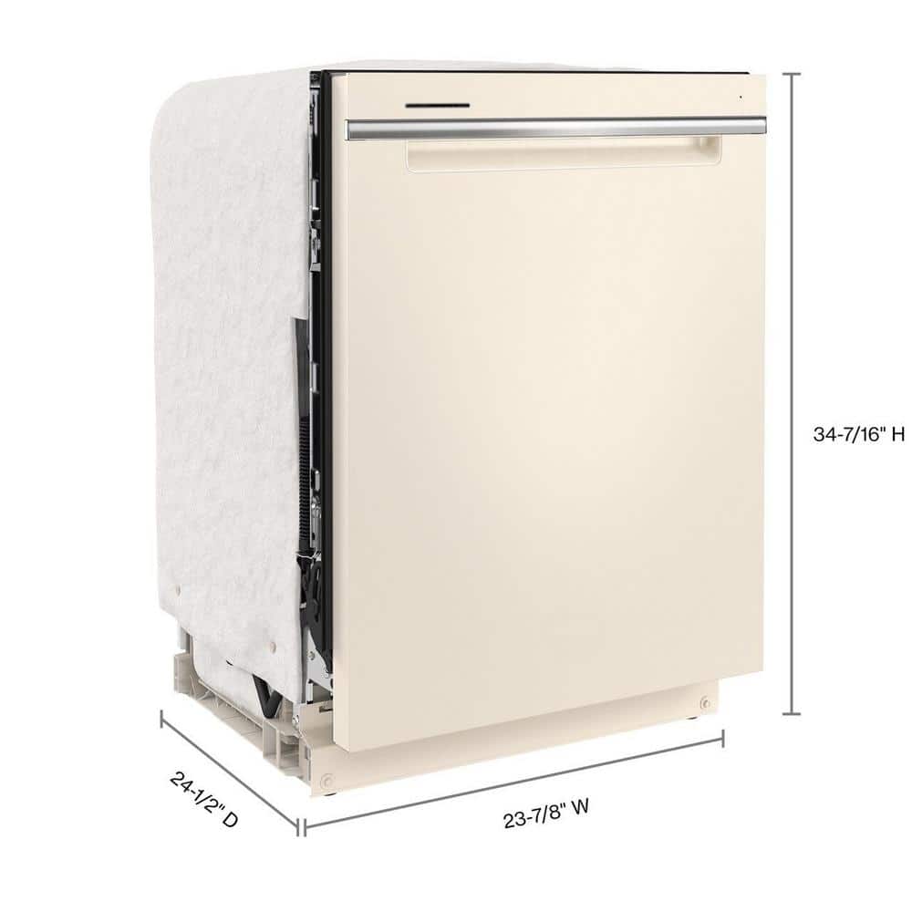 Beige Stainless Steel Energy Star Large Capacity Dishwasher