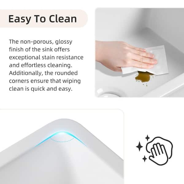 Los Flexi 27 in. Drop-In/ Undermount Kitchen Sink Single Bowl