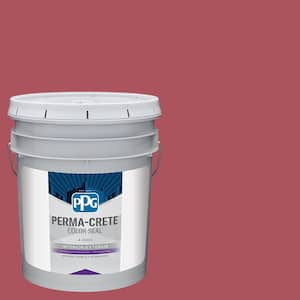 Color Seal 5 gal. PPG1051-6 Grenadine Satin Interior/Exterior Concrete Stain