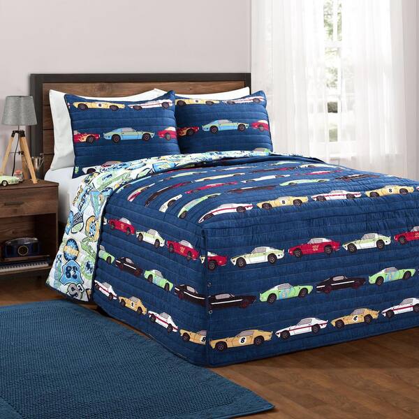 race car bed set