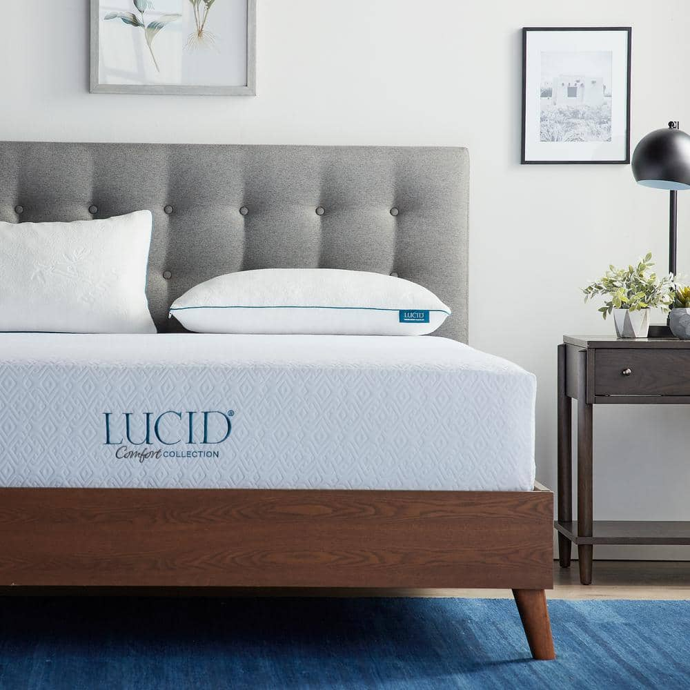 Lucid Comfort Collection Comfort Collection Memory Foam Standard Pillow 