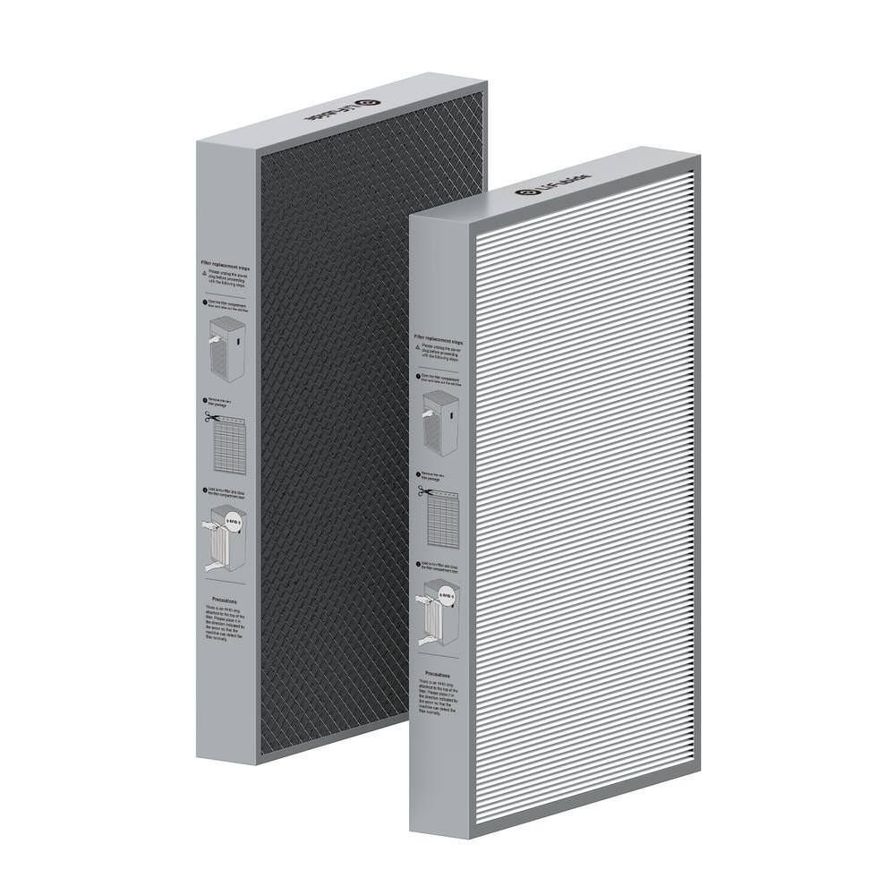 Deeshe Air Purifier Replacement Filters 3in1 True HEPA H13 for