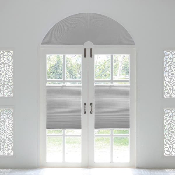 Designer Cordless Blackout Arch Cellular Shades for Windows