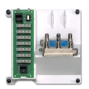 Structured Media Center Compact Series Telephone Security and 6-Way Video Panel