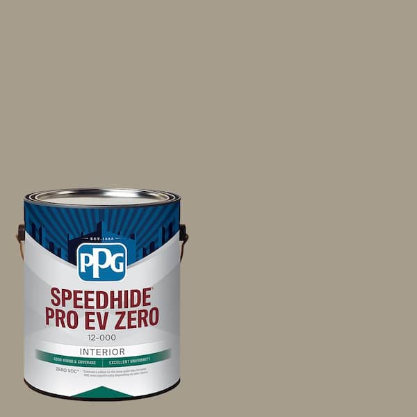 PPG SPEEDHIDE Pro EV Zero 1 gal. PPG1024-5 Stonehenge Greige Eggshell Interior Paint