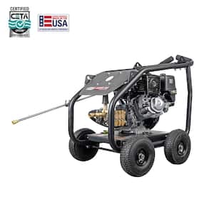 4400 PSI 4.0 GPM Gas Pressure Washer with Honda GX390 Engine, Roll Cage, Heavy-Duty Cold Water Commercial Power Cleaner