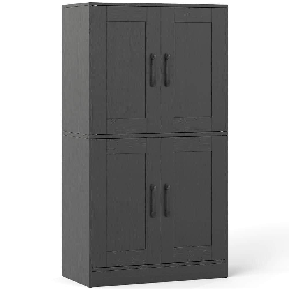 "Bathroom Storage Cabinet 43.5"", Floor Cabinet with Doors, Adjustable Shelves, For Bathroom Living Room" price history on PriceWatchPro