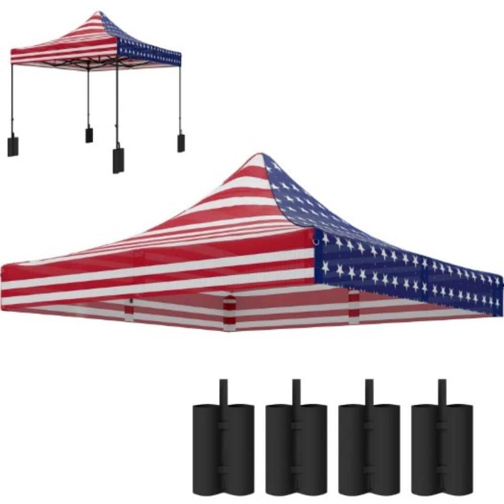 Colorful Universal Replacement Canopy Top for Pop Up Canopy Tent with 4 Sand Bags price history on PriceWatchPro
