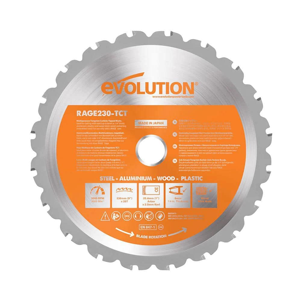 9 inch 26-Teeth Power Tool Accessory Multi-Material Circular Saw Blade TCT Blade price history on PriceWatchPro