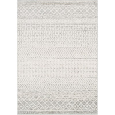 Laurine Gray 3 ft. 11 in. x 5 ft. 7 in. Area Rug