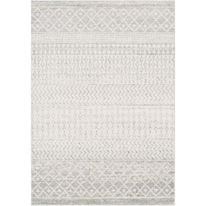 Laurine Gray 9 ft. 3 in. x 12 ft. 6 in. Area Rug