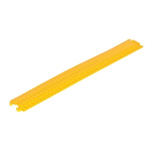 2,200 lb. Molded Rubber Cable Clamp - Yellow