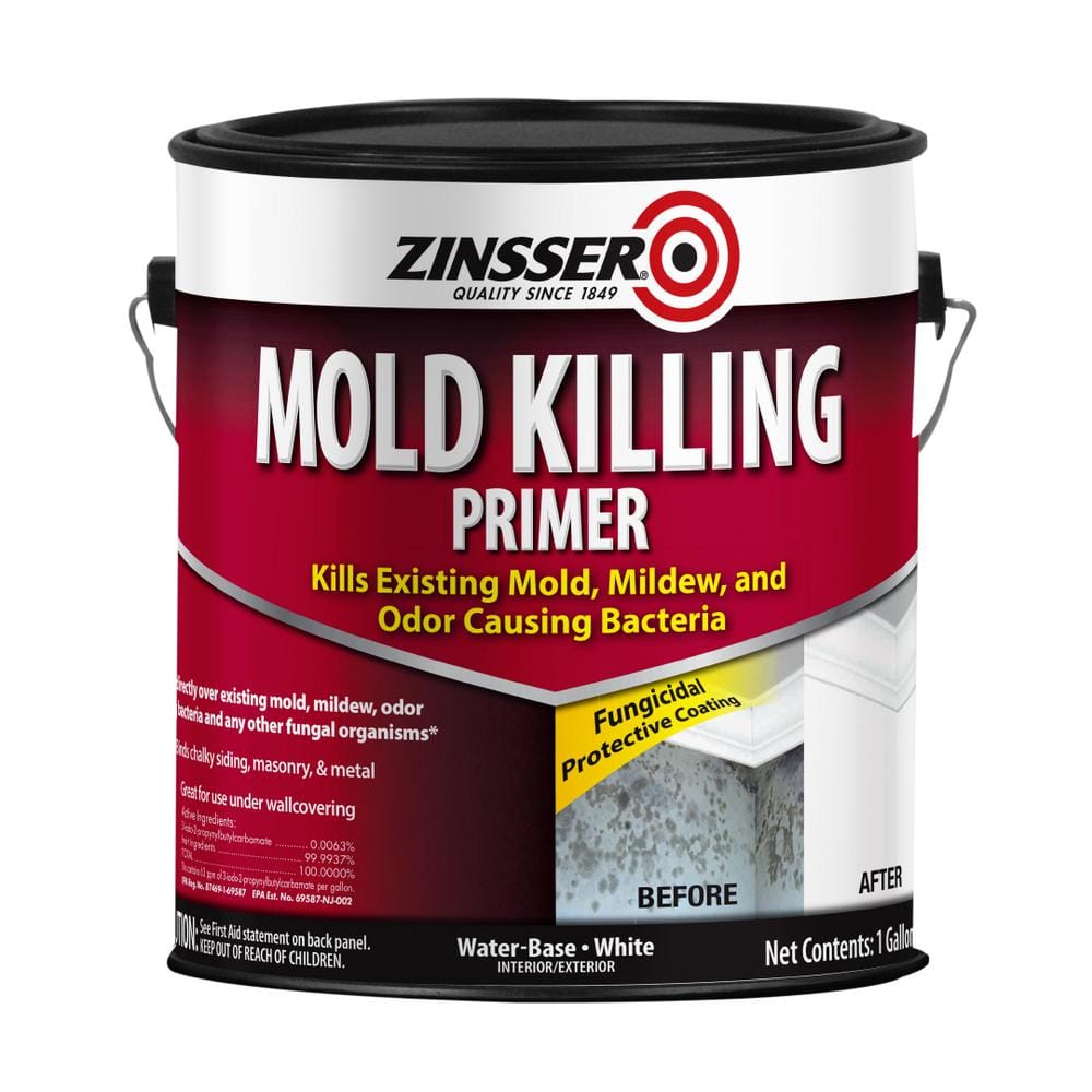 Zinsser 1 gal. Mold Killing Interior/Exterior Primer 276049 The Home