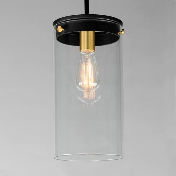 Maxim Lighting - Pinn 1-Light Large Satin Brass Single Pendant Light