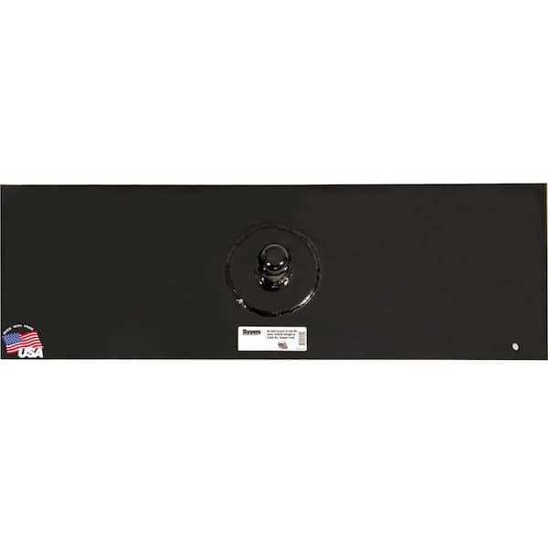 2-5/16 in. Chrome Ball Gooseneck Hitch Plate