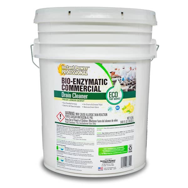 5 Gal. Bio-Enzymatic Commercial Drain Maintainer Drain Cleaner