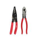 9 in. High-Leverage Linesman Pliers with 9 in. Multi Purpose Pliers (2-Piece)