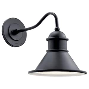 Northland 16.75 in. 1-Light Black Outdoor Light Wall Sconce (1-Pack)