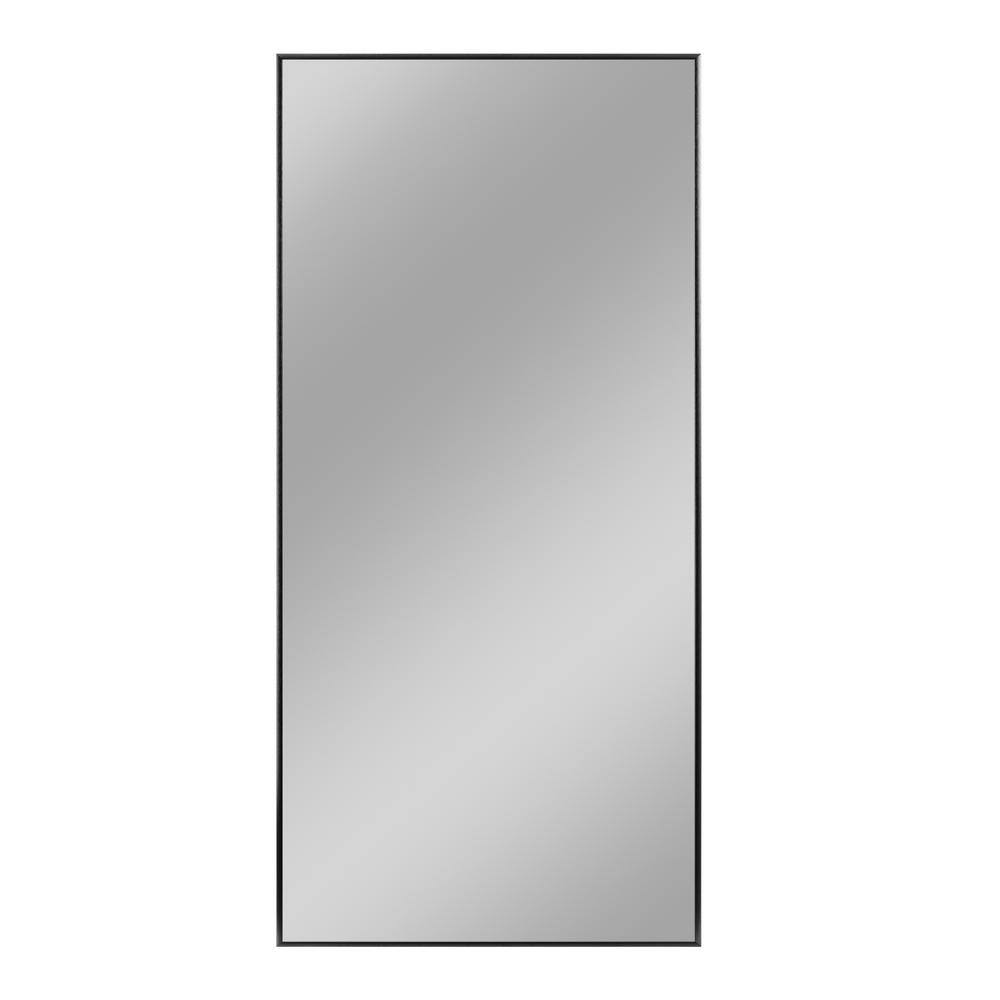 NEUTYPE 32 in. W x 69 in. H Oversized Rectangle Metal Framed Modern