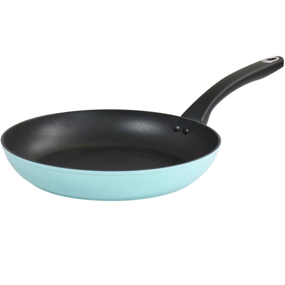 Martha Stewart 12 Turquoise Aluminum Nonstick Essential Pan With