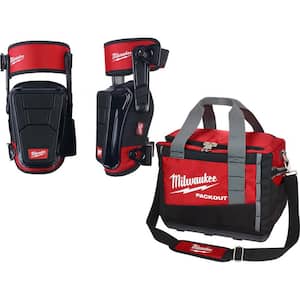 High Performance Stabilizing Shell Knee Pad with PACKOUT Tool Bag