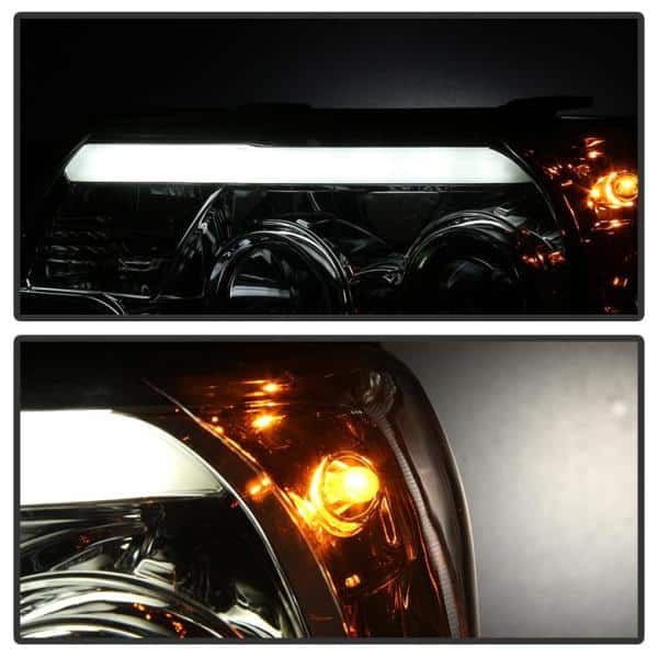 Spyder Auto Toyota Tacoma 12-15 Projector Headlights - Light Bar