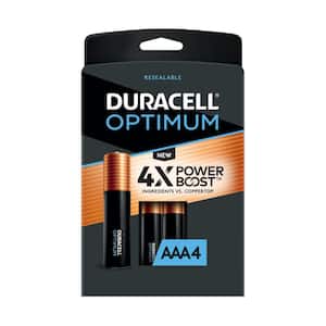 Optimum AAA Alkaline Battery (4-Pack), Triple A Batteries