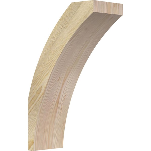 Ekena Millwork 6"W x 12"D x 20"H Thorton Rough Sawn Knee Brace, Douglas Fir