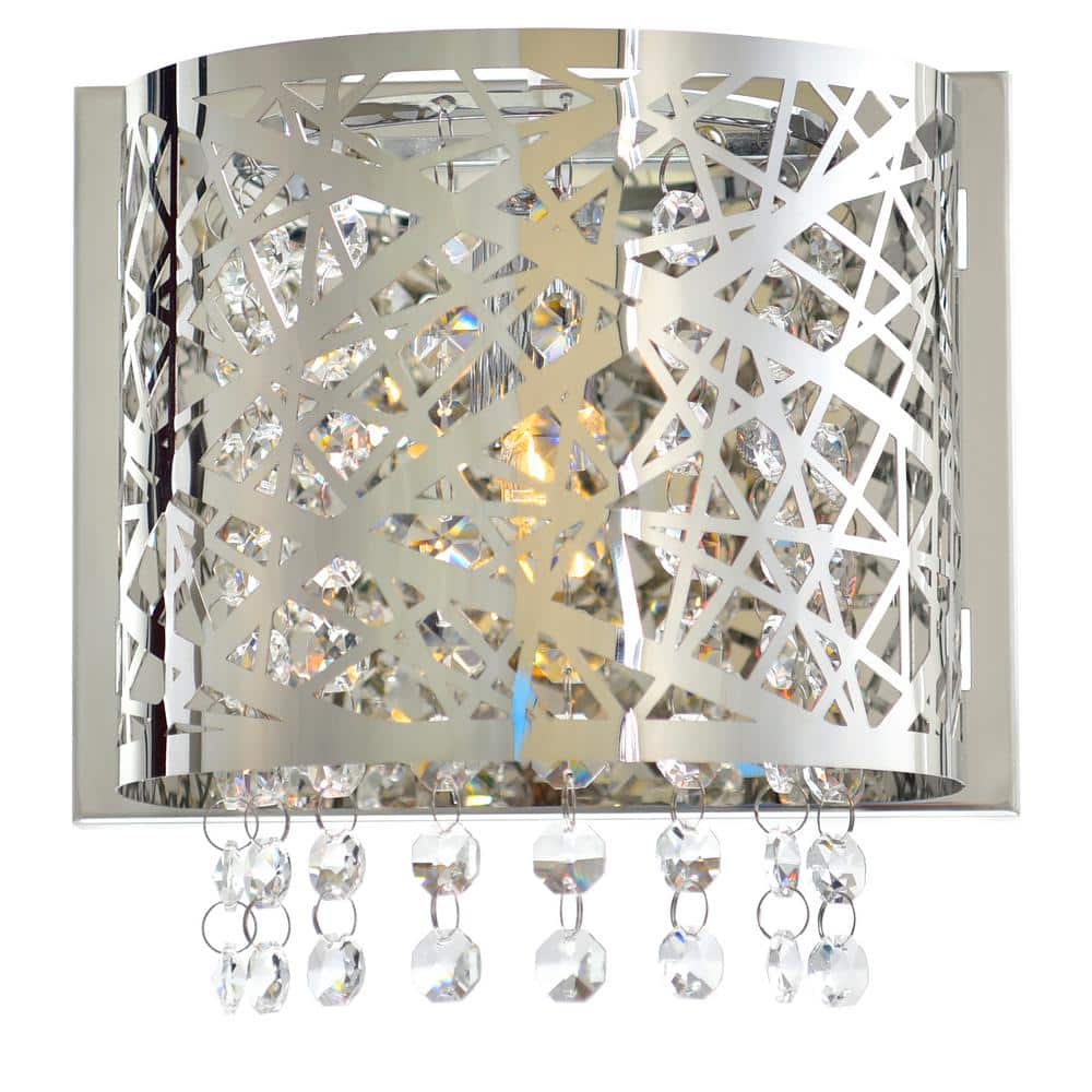 Eternity 1 Light Bathroom Sconce With Chrome Finish price history on PriceWatchPro