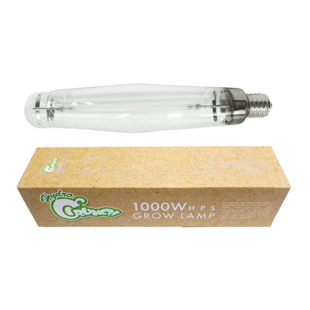 Hydro Crunch 1000-Watt High Pressure Sodium HPS Grow Light Bulb, Clear -  D911008900
