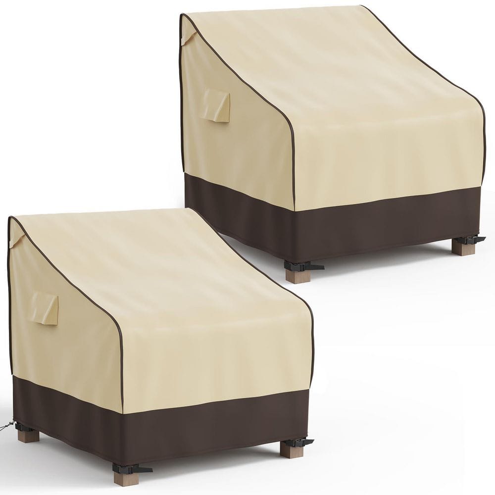 35 in. L x 37 in. W x 36 in. H Waterproof Outdoor Patio Rocking Chair Covers (2-Pack) price history on PriceWatchPro