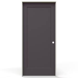 JELD-WEN 36 in. x 80 in. Colonist 6 Panel Left-Handed Textured