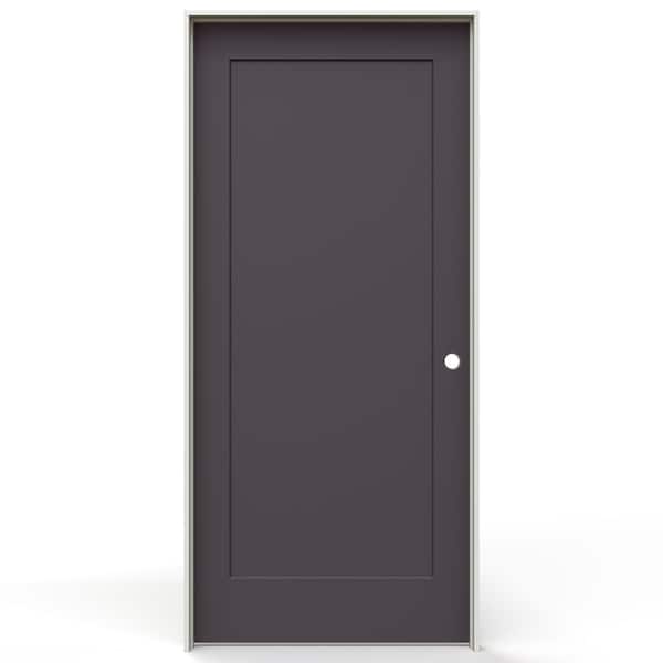 JELD-WEN 36 in. x 80 in. Craftsman 3 Panel Right-Handed Hollow