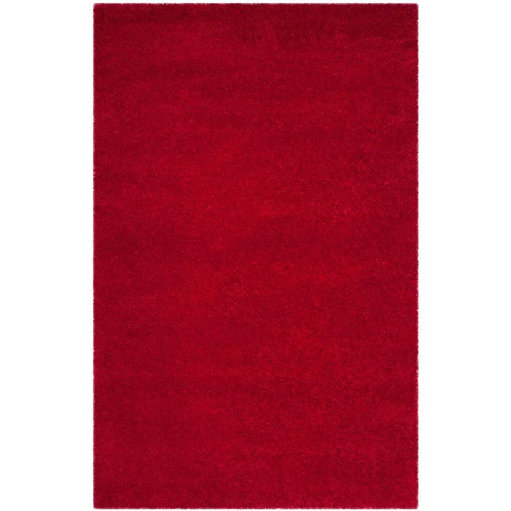 Milan Shag 10 ft. x 14 ft. Ivory Solid Area Rug