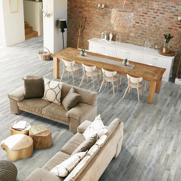 Bergen 12 MIL x 7 in. W x 48 in. L Click Lock Waterproof Rigid Core Luxury Vinyl Plank (28.05 sq. ft./case)