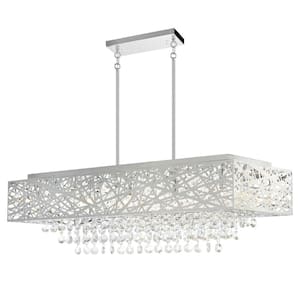 Eternity 16 Light Chandelier With Chrome Finish