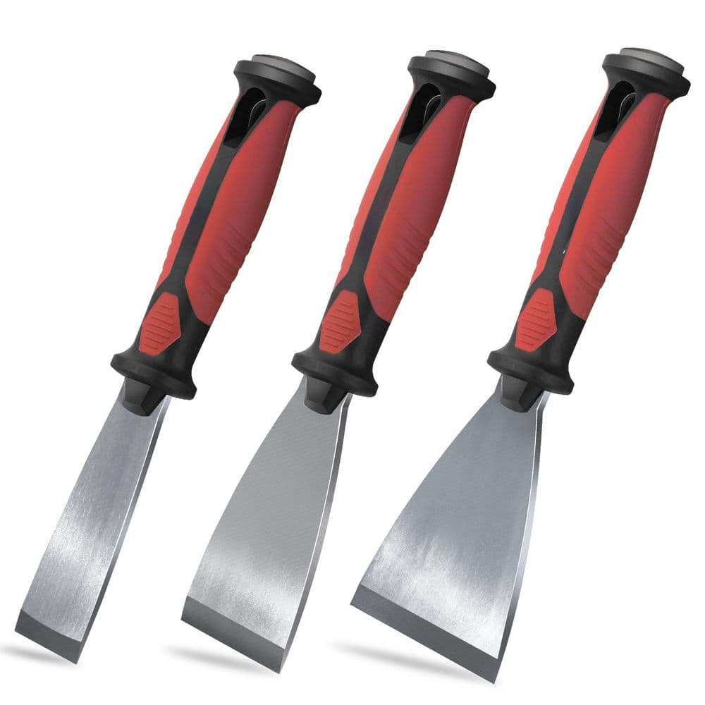 3-Piece Putty Knife Set with Heavy-Duty Stainless Steel Blades and Non-Slip Grip price history on PriceWatchPro