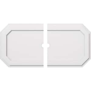 40 in. W x 20 in. H x 2 in. ID x 1 in. P Emerald Architectural Grade PVC Contemporary Ceiling Medallion (2-Piece)