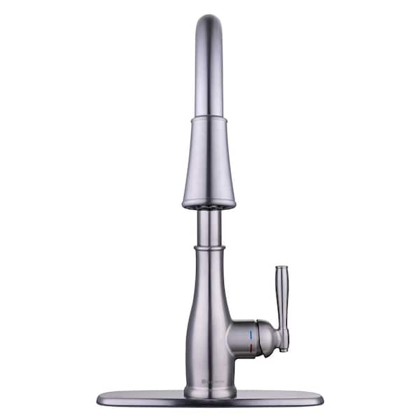 Glacier Bay Hemming Single Handle Touchless Pull Down, 52 OFF