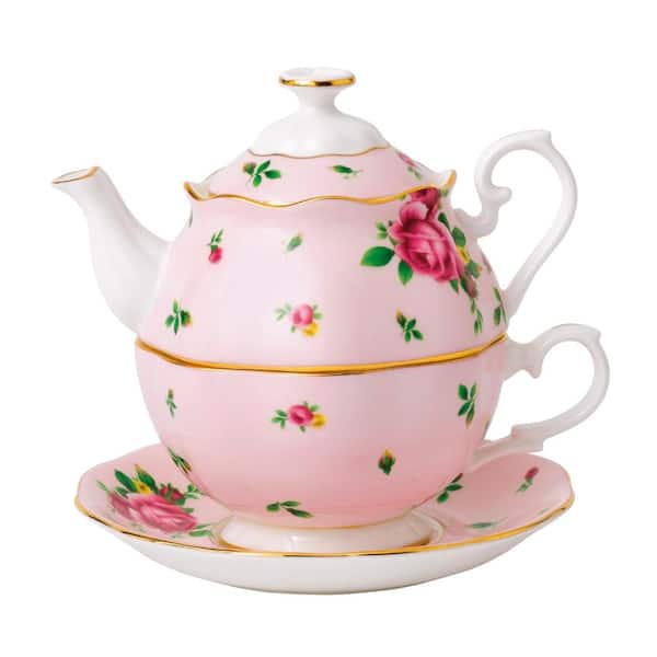 New Country Roses Pink Tea For One 16.9floz