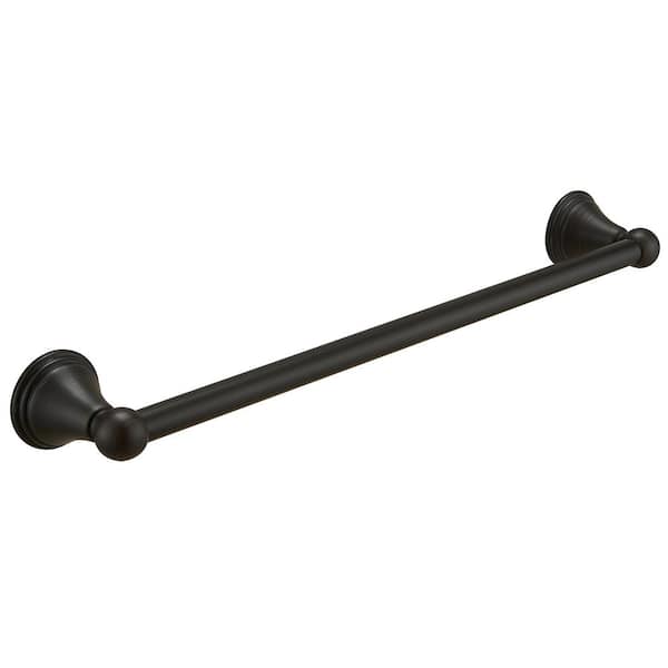 18 in. Wall Mounted Towel Bar in Oil Rubbed Bronze