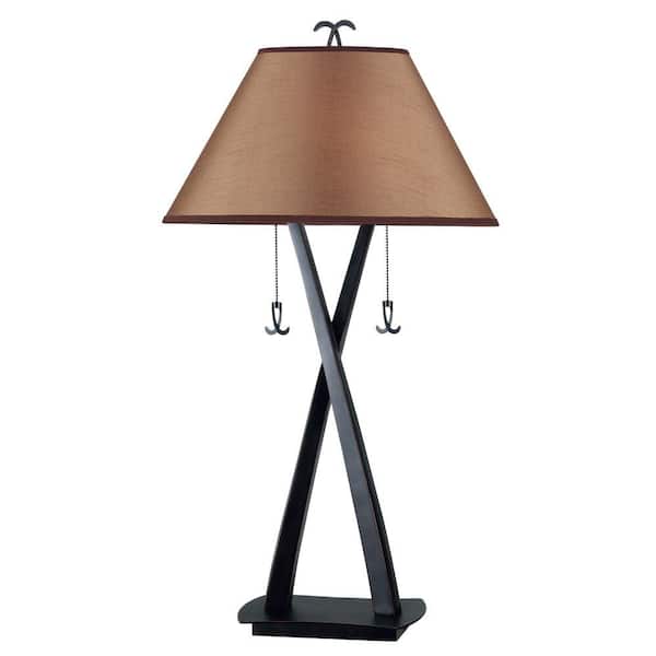 Kenroy Home Wright 33 in. Oil-Rubbed Bronze Table Lamp