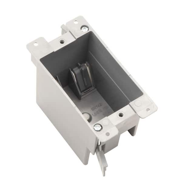 1-Gang 14 cu. in. PVC Old Work Electrical Box (100-Case)