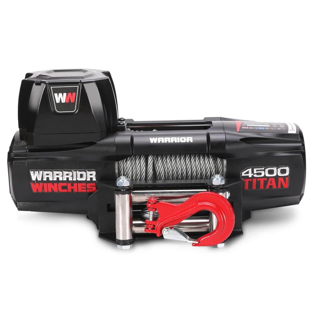 Titan 4,500 lb. 12-Volt Electric Winch - Steel Rope price history on PriceWatchPro