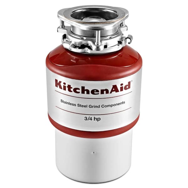 KitchenAid 3/4 HP Continuous Feed Garbage Disposal
