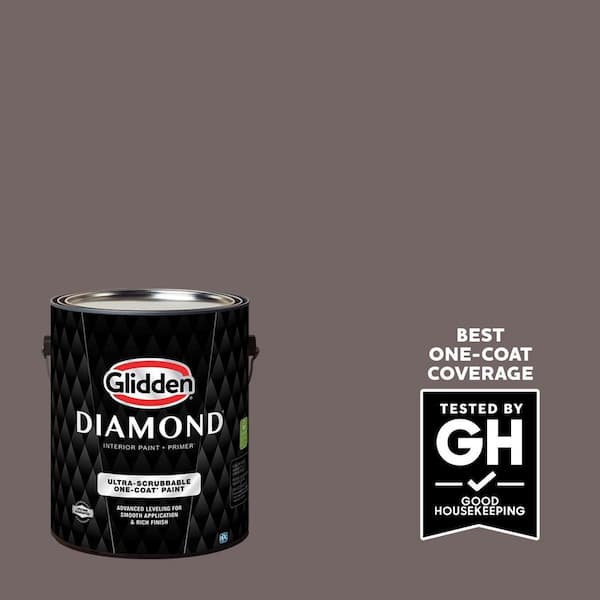 Glidden Diamond 1 gal. #PPG1014-6 Eagle Eye Eggshell Interior Paint with Primer